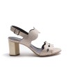 Sandalia Platino