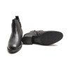 Monk Leather Ankle Boots