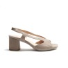 Nude Suede Sandal