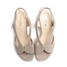 Nude Suede Sandal