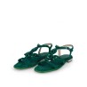 Green Stone Sandals