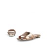 H Flat Sandals