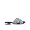 Crossed Strips Sandals