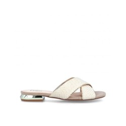 Crossed Strips Sandals