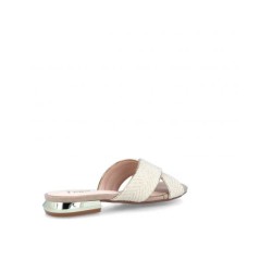 Crossed Strips Sandals