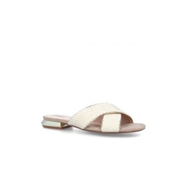 Crossed Strips Sandals