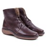 Leather Lace-up Boots