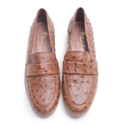 Ostrich Mask Loafer