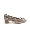 Snake Leather Tassels Loafer