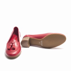 Leather Tassels Loafer