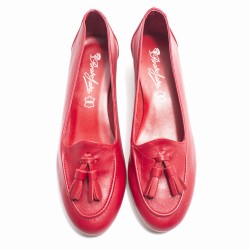 Leather Tassels Loafer