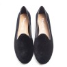 Black Velvet Slipper
