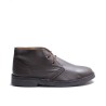 Brown Leather Ankle Boot