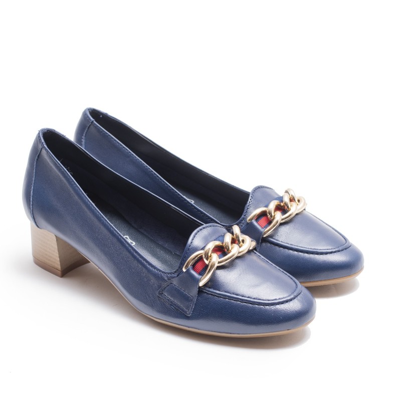 Mocasín Cadena Oro Mocasín Cadena Oro