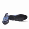 Blue Derby Shoes