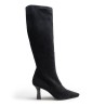 Suede High Heel Boots