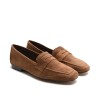 Black Suede Leather Mask Loafer