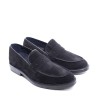 Blue Suede Mask Loafer