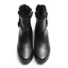 Rubber Platform Ankle Boot