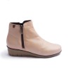 Wedge Zip Ankle Boot