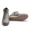 Wedge Zip Ankle Boot