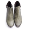 Wedge Zip Ankle Boot