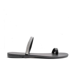 Instep and Thumb Strass Sandal