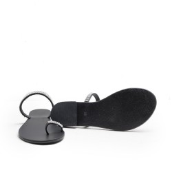 Instep and Thumb Strass Sandal