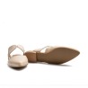 Beige Flat Shoe