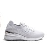 Deportivas Strass Plata