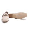 Mocasín Cadena Beige