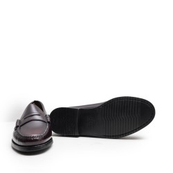 Burgundy Mask Loafer