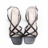 Strappy Black Sandal