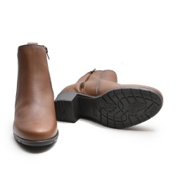 Medium Heel Ankle Boot