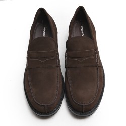 Mocasín Ante Marrón