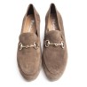 Coffee Stirrup Loafer