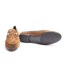 Camel Stirrup Loafer