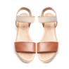 2 Bands Leather Sandals