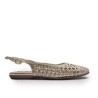 Braided Slingback Shoe