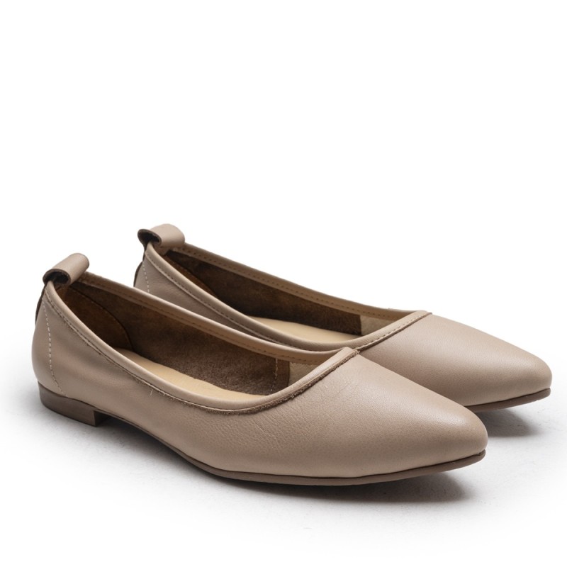 Bailarina Plana Beige Bailarina Plana Beige