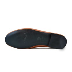 Mocasín Liso Camel