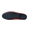 Red Plain Loafer