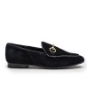 Velvet Stirrup Loafer