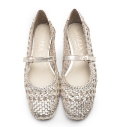 Gold Braided Ballerina