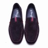 Mocasín Serraje Azul