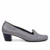 Tuft Silver Shoe