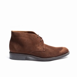 Nut Suede Ankle Boots